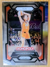 2024 Panini Prizm Monopoly WNBA - Veronica Burton #1 Silver Prizm