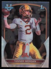 2022 Bowman University Chrome #11 Tanner Morgan Minnesota Golden Gophers