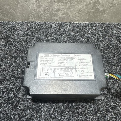 Pactrol Full Sequence Gas Control Type P16DIA/JST Art.-Nr. 400601/V07
