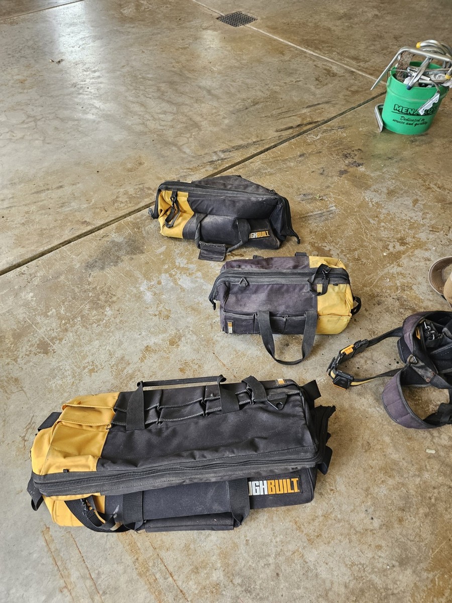 TOUGHBUILT TBL-CT-61-14 Large Black Polyester 14-in Zippered