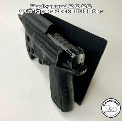 Bodyguard 2.0 Carry Comp, Outrigger Panel, Pocket Holster