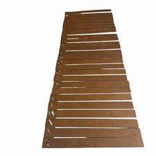 Vinyl Record Dividers - Alphabetical A-Z Wooden Record Holder Organizer Guides