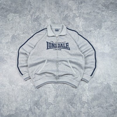 Vintage Lonsdale London Big Logo Zip Up Track Jacket Sz L