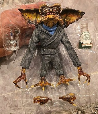 NECA Gremlins 2 The New Batch Ultimate Brain 7'' Scale Figure New Opened 
