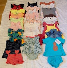 Baby Girls 0-3 Mo. Summer Lot 26 PCs Mostly Carter's 2 "Little Sister"