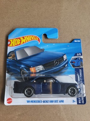 Hot Wheels 89 Mercedes Benz 560 SEC AMG Wild Wideboy 2/5 1:64 186/250 2025
