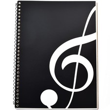 Music Notebook Composition Manuscript Staff Notebook with 100 Pages 10.24x7.5...