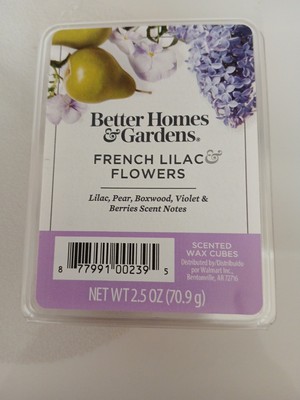 Better Homes & Garden French Lilac Flowers Wax Melt Cubes