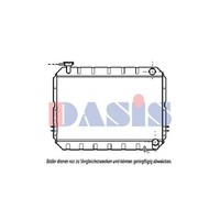 AKS Dasis WasserküHler MotorküHler FüR Toyota Land Cruiser _J6_ 4.0 Diesel