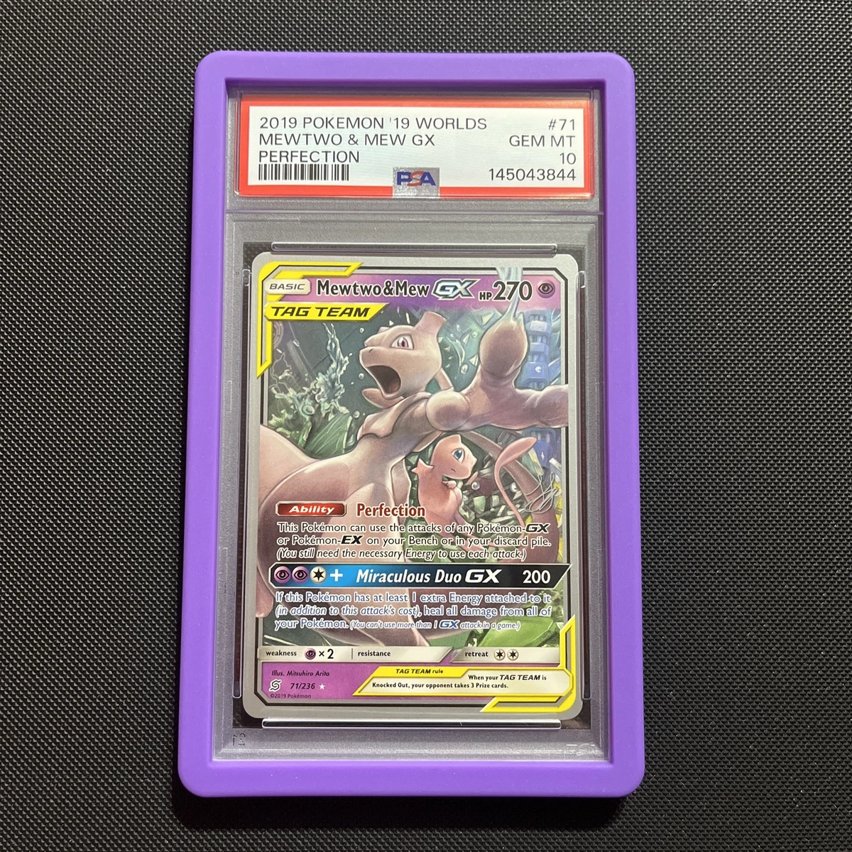 Mew Pokémon TCG Professional Sports Authenticator (PSA) Grade 10