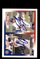 Signed Baseball Card Auto Casey McGehee Buck Coats 2005 Topps Total #753 Cubs
