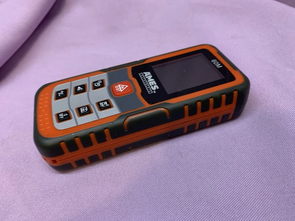 AMES Instruments 60M Laser Distance Meter! Works Great! Ships Free Right Away! - Image 4 of 4