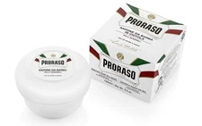 NEW AIUTA CHI SI RADE PRORASO FIRENZE 5.2 FL OZ SENSITIVE SHAVING SOAP IN A BOWL