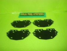 Holley Mopar Six Pack 2300 2 Bbl Carburetor Plate Gasket 4 Pk Coated Black 69.5