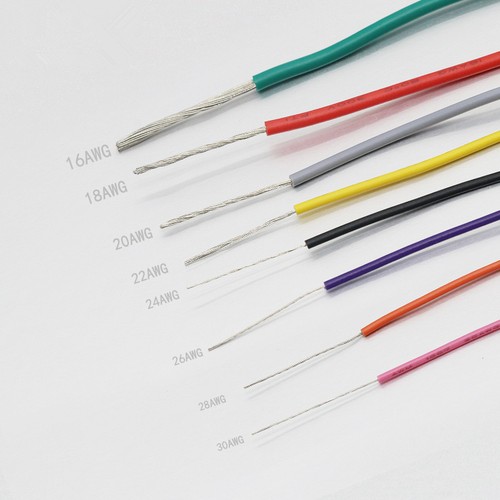 2 Meters/6 FT UL1007 26AWG 1.3mm PVC Electronic Stranded Hook Up Wire Cable - Picture 2 of 3