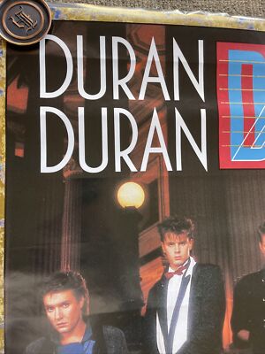 175 1983 Duran Duran Ragged Tiger Record Store Promo Poster