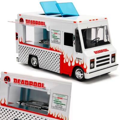 Jada Toys Hollywood Rides: Deadpool & The Taco Food Truck 1/24