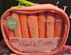 makeup eraser peach set