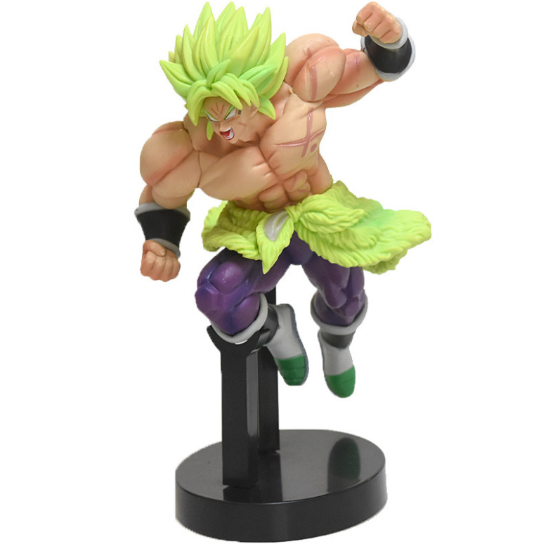 Dragon Ball Ultimate Soldiers Broly & Super Saiyan Broly Full Power Set of  2 Collectible PVC Figures 