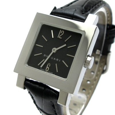 Bvlgari Watch Quadrado Ladies Black Sq22Sl Quartz Auth | eBay Bvlgari Watch Quadrado Ladies Black Sq22Sl Quartz Auth | eBay