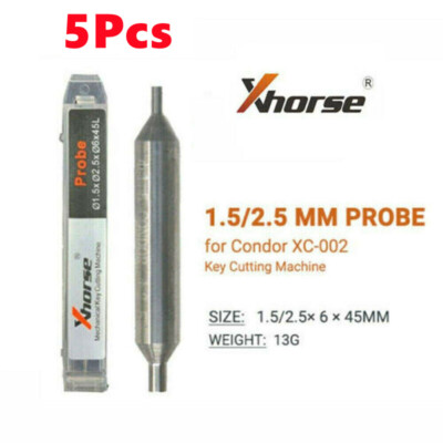 5× XHORSE 1.5/2.5MM Tracer Probe Fit for Condor XC-MINI Plus/MINI/ XC-00/XP-005