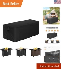 Elegant Waterproof Fire Pit Cover 52x34x24 - Ultimate Protection for Outdoors