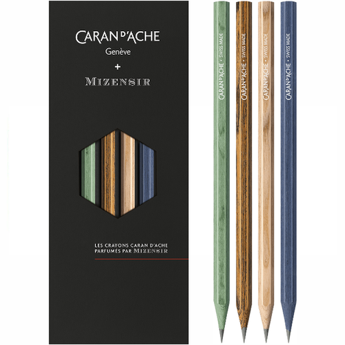 CARAN D'ACHE Boîte Métal De 12 Crayons De Couleurs Aquarellables Supracolor Caran D Ache F118626