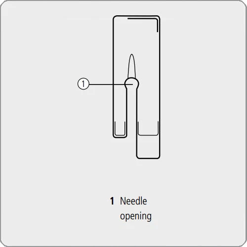 Bernina Pie Punto Recto Suela Antiadherente #53 Artista Activa Aurora Virtuosa Foto 2 de 2
