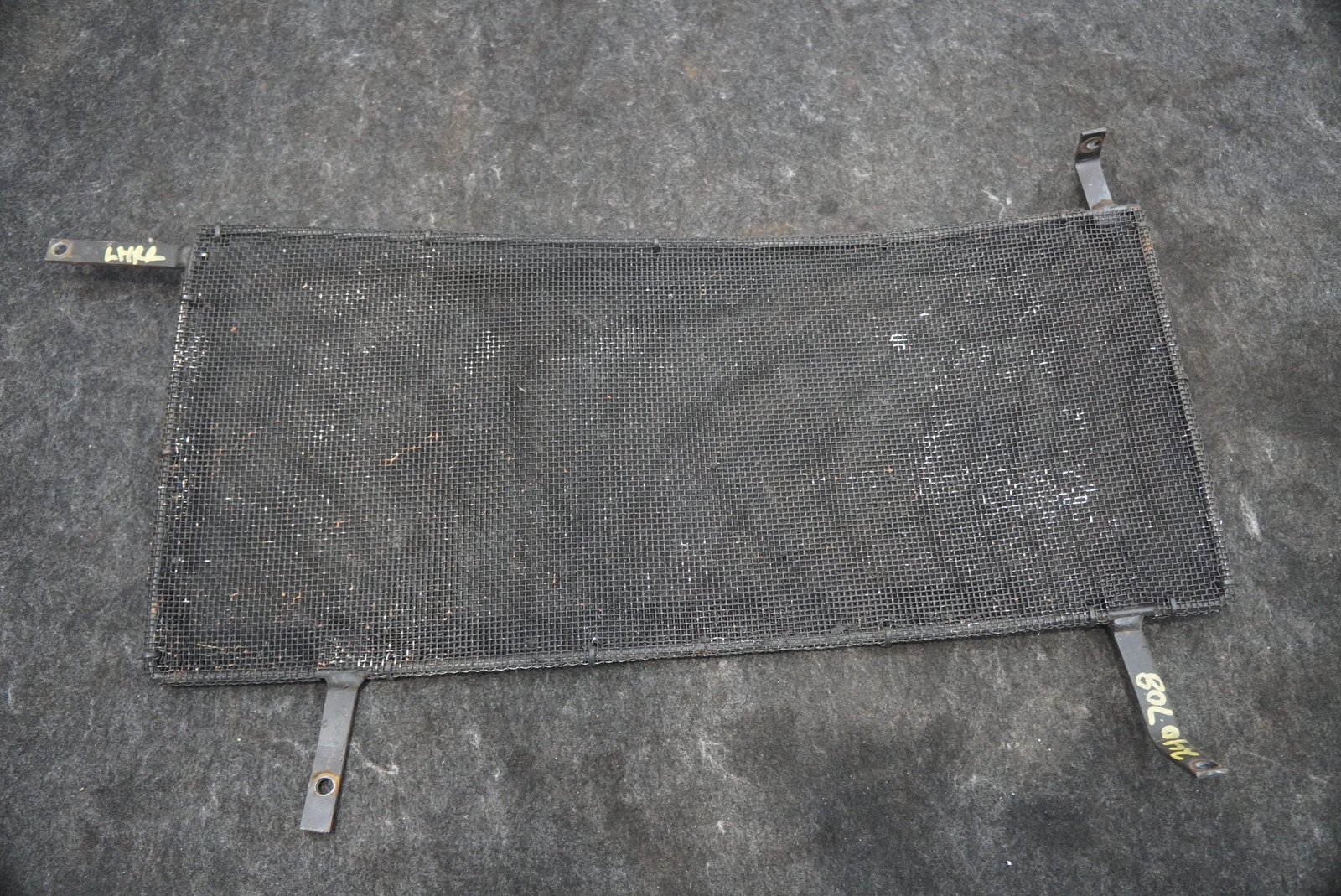 Rear Left Intercooler Radiator Mesh Grille Guard OEM Ferrari 488 Challenge 2018