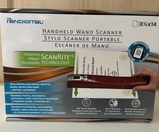 WiFi Handheld Wand Scanner Rechargeable 8.5x14 Pandigital Scanner- New in Box