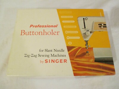 SINGER Professional Buttonholer for Slant Needle Zig-Zag Sewing Machines 102577