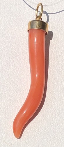 Corne De Corail Rose Et Or