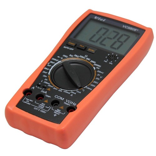VICI VC9808+ Digital Multimeter Smart Auto Range 1000V 20A Ohm Hz Capacitance - Picture 5 of 5