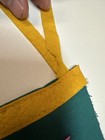 1960s Cleveland Indians Mid Size Pennant Flag Banner 9x26.5 Ohio Wahoo Green — photo 2