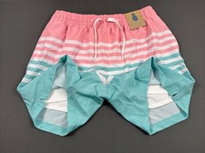 NWT Chubbies The On The Horizons 5.5  Swim Trunk w/ Liner Medium LR