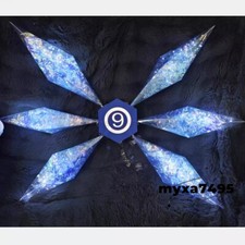 Cirno Wing Props Touhou Project Glow LED Blue Gradient Cosplay Props Equipment