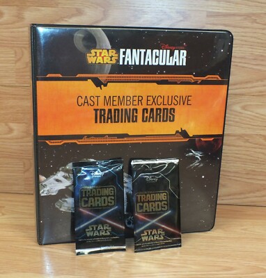 Star Wars Fantacular Cast Member Exclusive Binder w/ Series 1 & 2 Trading  Cards | eBay