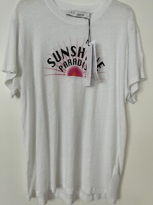 IRO T-Shirt Sunshine 100% Leinen Gr. M