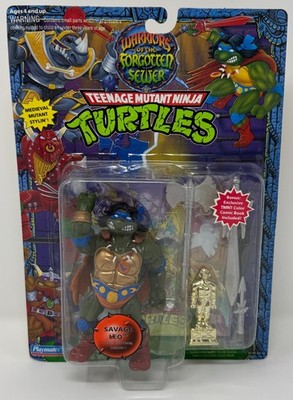 Teenage Mutant Ninja Turtles Savage Leo Warriors of the Forgotten Sewer 1994