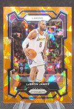 2023-24 Panini Prizm - LeBron James #63 Orange Ice (B) 🏀🔥🏀🔥