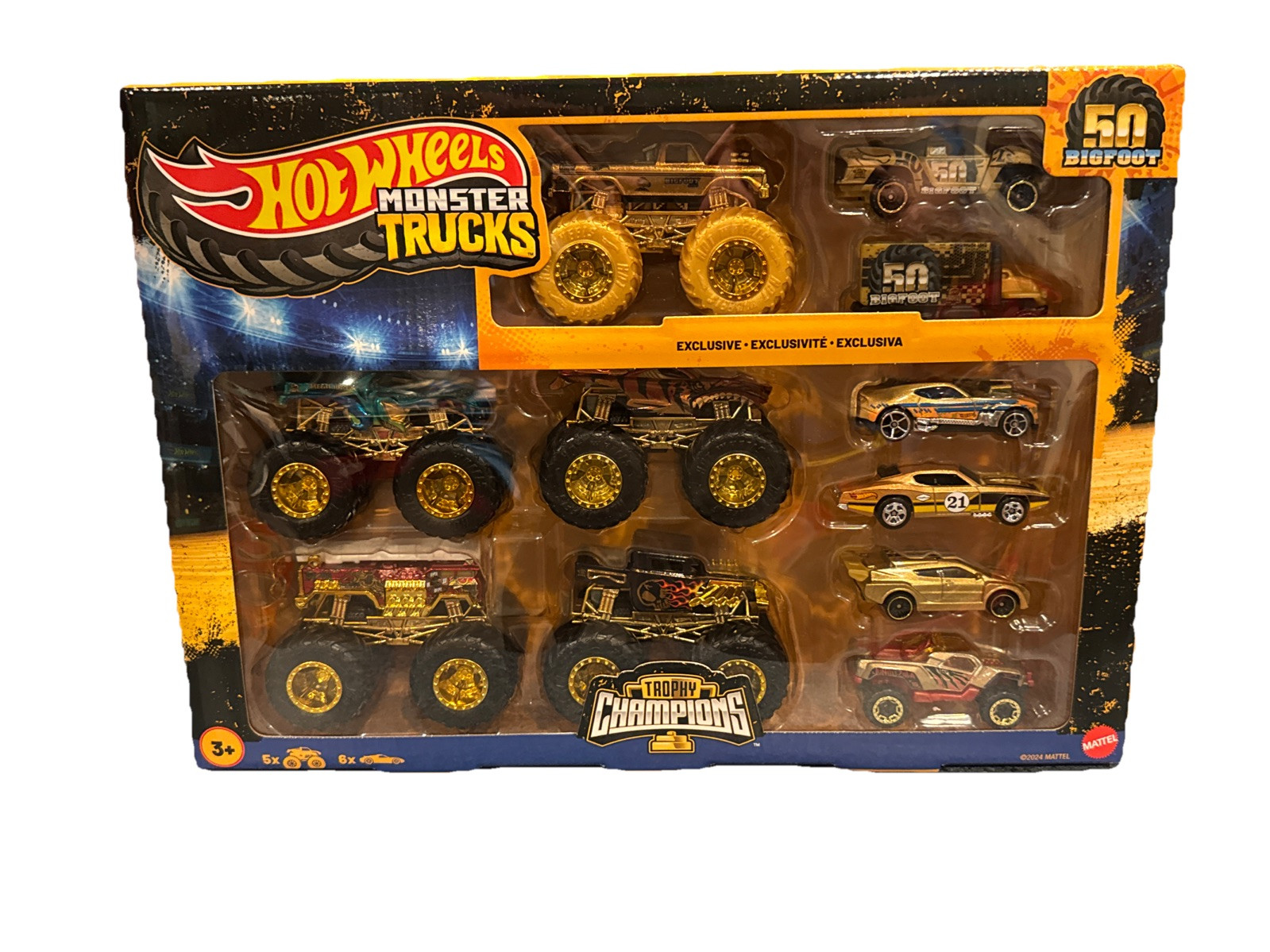 Hot Wheels モンスタートラック ゴールド Hot Wheels モンスタートラック ゴールド