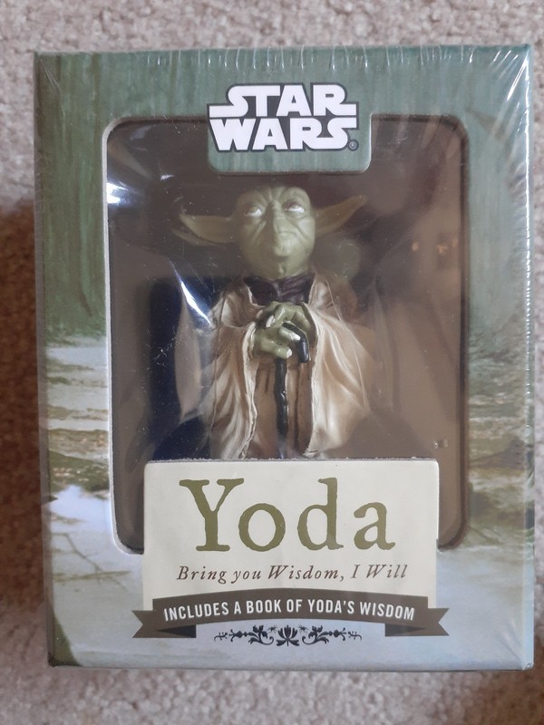 Star Wars Yoda Bring You Wisdom, I Will Figure