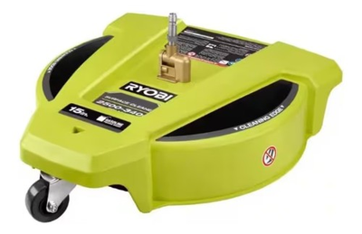 #ad #ad RYOBI 15in. 3400PSI Gas Pressure Washer Surface Cleaner on Wheels RY31SC15 $54.99