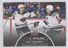 2021-22 Upper Deck Series 2 UD Canvas Black Mats Zuccarello #C161 av1