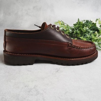 Russell Moccasin Fishing Oxford Two Tone Brown 25.5cm US7.5D | eBay