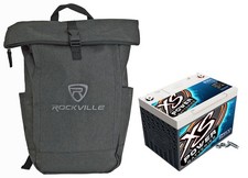 XS Power D1600 16V AGM Battery with 3/8" Stud Terminals, Max 2400Amps Backpack