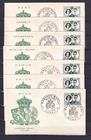 [LG80941] Belgium N°1169FDC Royalty First Day Cover UNG