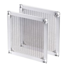 92mm Computer Fan Filter Grills Stainless Steel Mesh Dustproof Case Cover for...