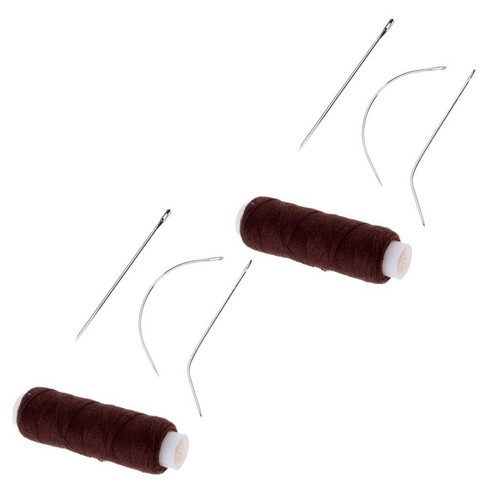 Hair Extension Weft Braid Sewing/Weaving Decors Thread+ J/I/C Needle ...