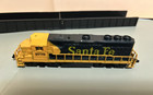 N Scale Life-Like GP-40 Locomotive. RUNS, See Video. 7788 SANTA FE with Case. — photo 3